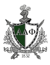 Alpha Delta Phi crest