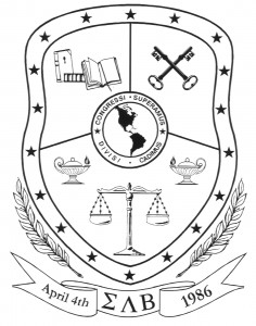 Sigma Lambda Beta crest